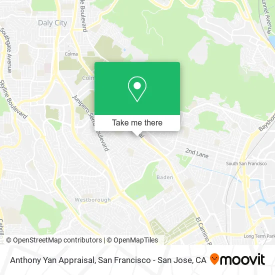 Mapa de Anthony Yan Appraisal