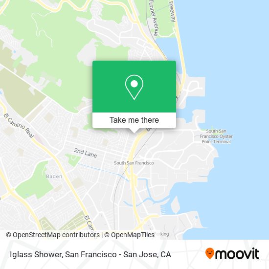 Iglass Shower map