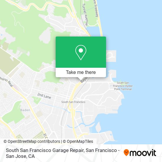 South San Francisco Garage Repair map