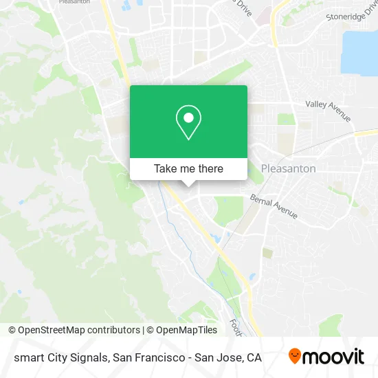 smart City Signals map