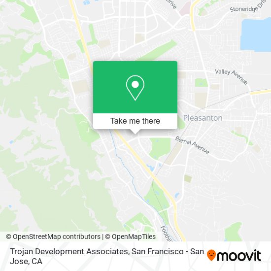 Trojan Development Associates map