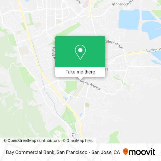 Bay Commercial Bank map