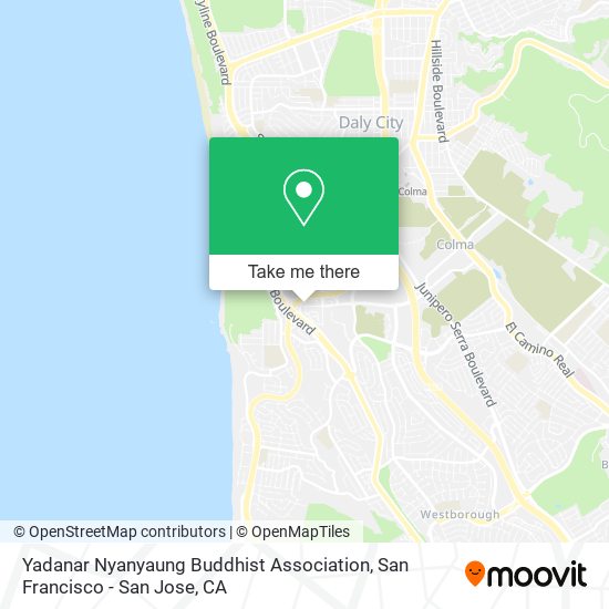 Yadanar Nyanyaung Buddhist Association map