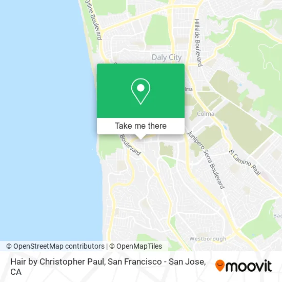 Mapa de Hair by Christopher Paul