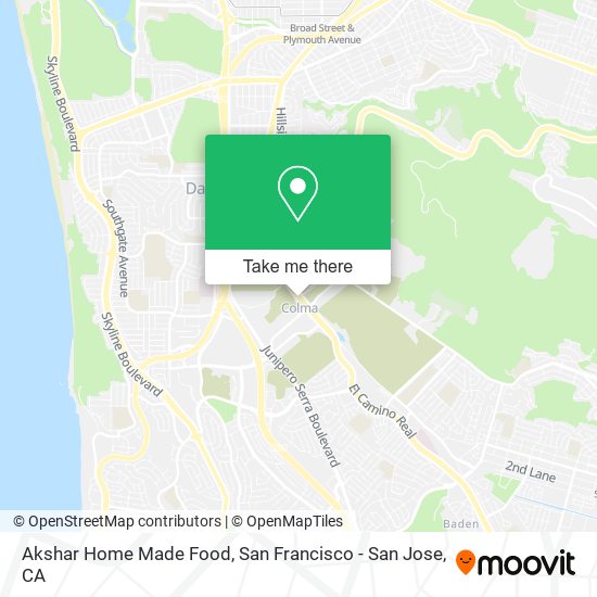Mapa de Akshar Home Made Food