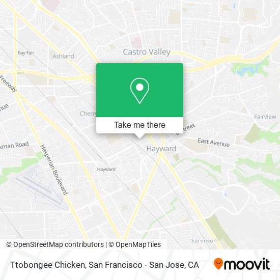 Ttobongee Chicken map