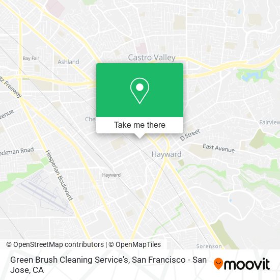 Green Brush Cleaning Service's map