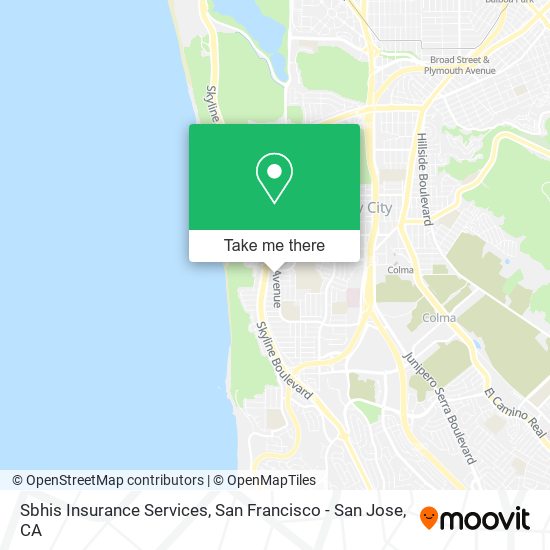 Sbhis Insurance Services map