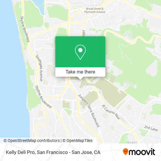 Mapa de Kelly Deli Pro