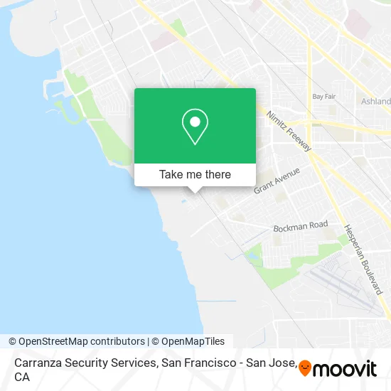 Mapa de Carranza Security Services