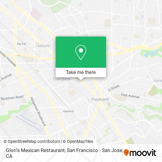 Glori's Mexican Restaurant map