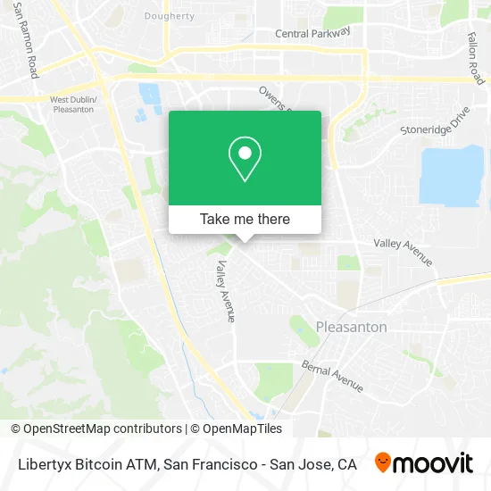 Libertyx Bitcoin ATM map