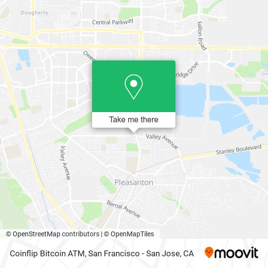 Mapa de Coinflip Bitcoin ATM