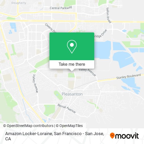 Amazon Locker-Loraine map