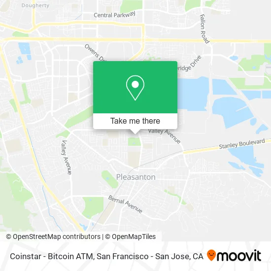 Coinstar - Bitcoin ATM map