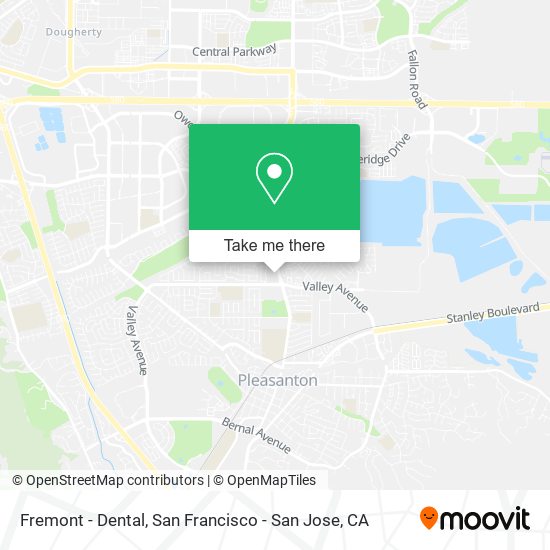 Fremont - Dental map