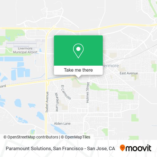 Paramount Solutions map