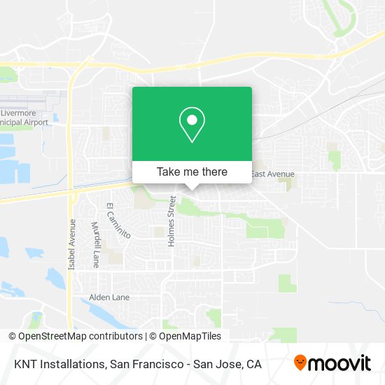 KNT Installations map