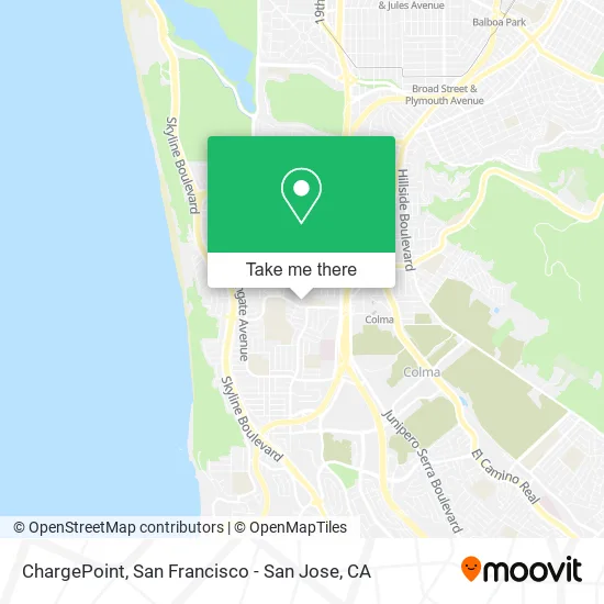 ChargePoint map