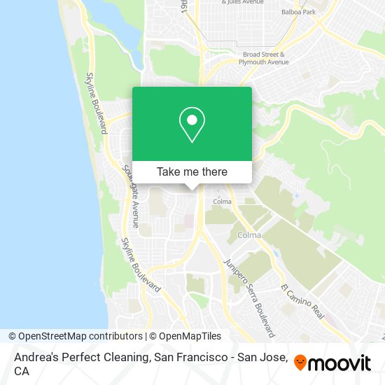 Mapa de Andrea's Perfect Cleaning