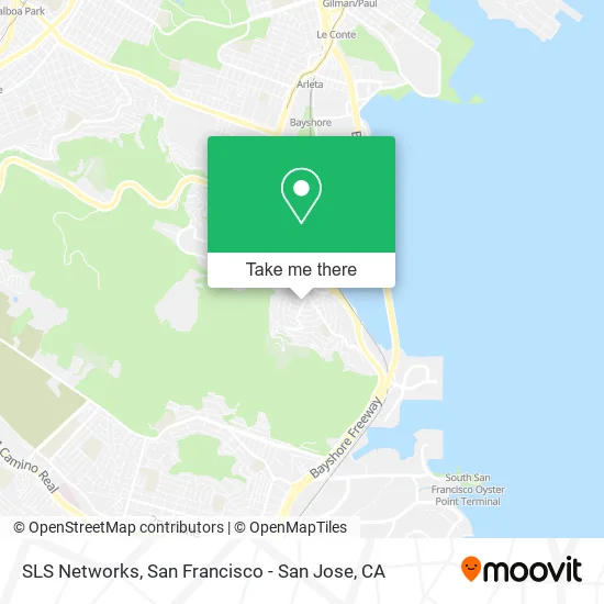 Mapa de SLS Networks