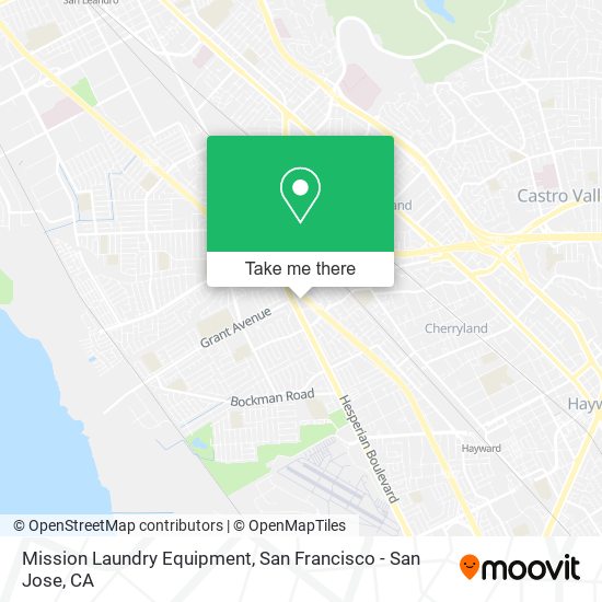 Mission Laundry Equipment map