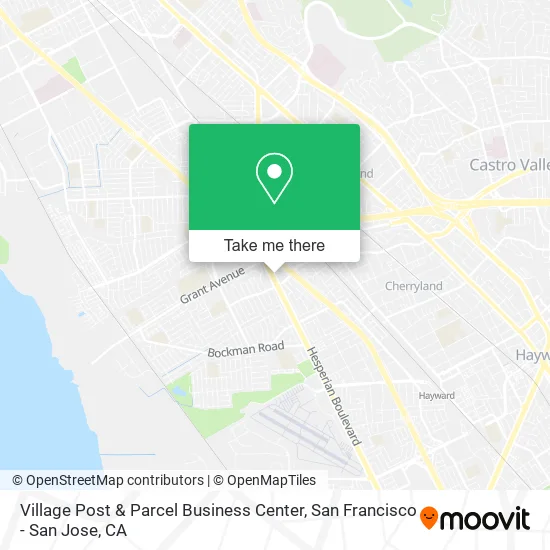 Mapa de Village Post & Parcel Business Center