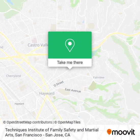 Techniques Institute of Family Safety and Martial Arts map