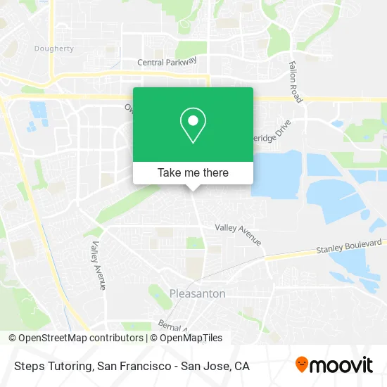 Mapa de Steps Tutoring