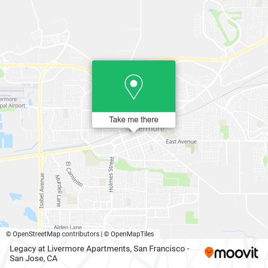 Mapa de Legacy at Livermore Apartments