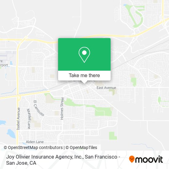 Joy Olivier Insurance Agency, Inc. map