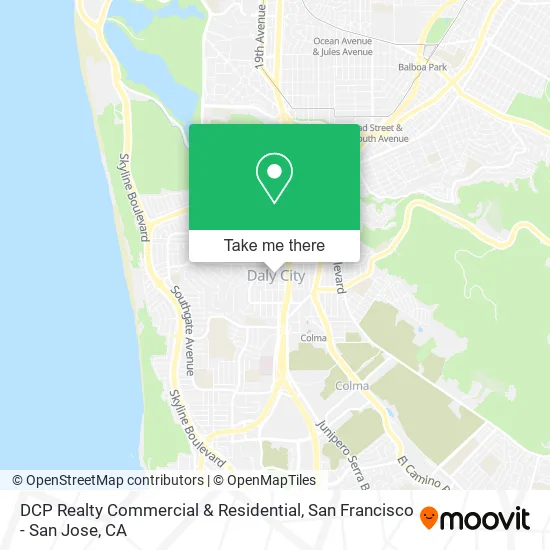 DCP Realty Commercial & Residential map