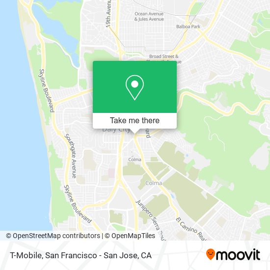 T-Mobile map