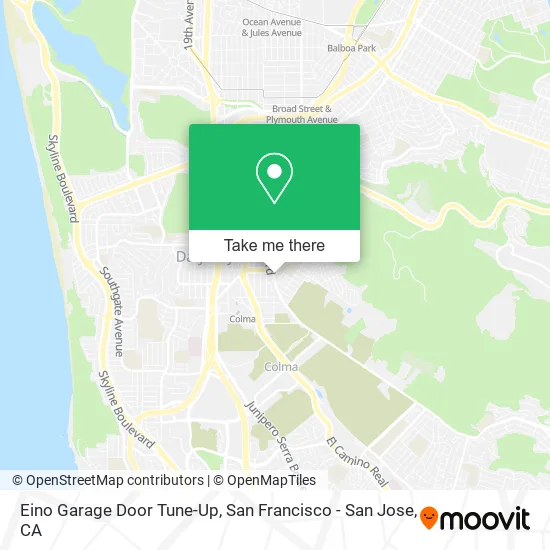 Mapa de Eino Garage Door Tune-Up