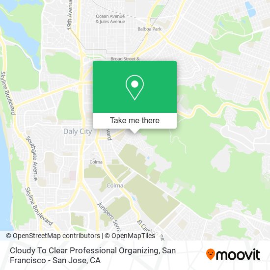 Cloudy To Clear Professional Organizing map