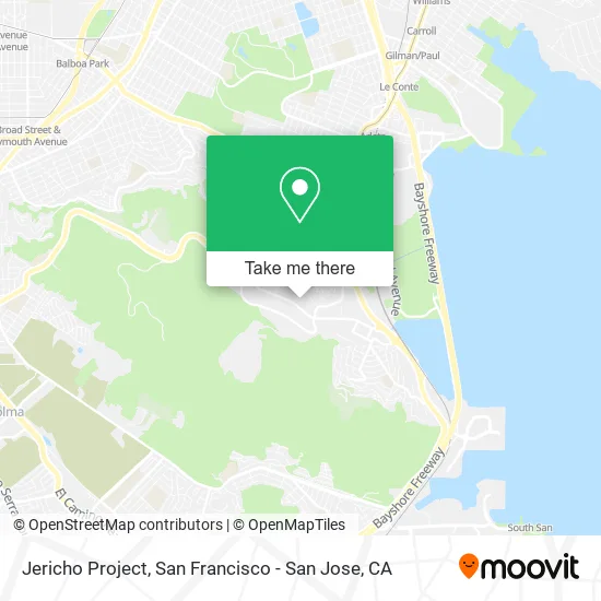 Mapa de Jericho Project