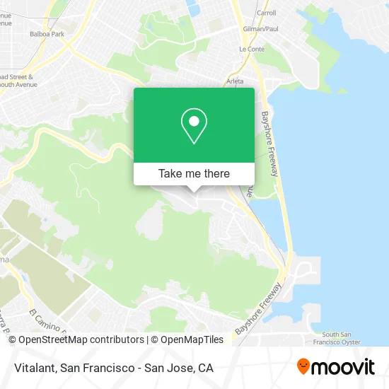 Mapa de Vitalant