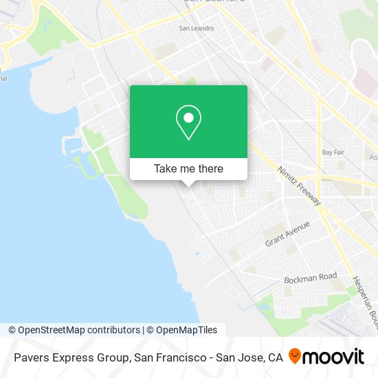 Pavers Express Group map