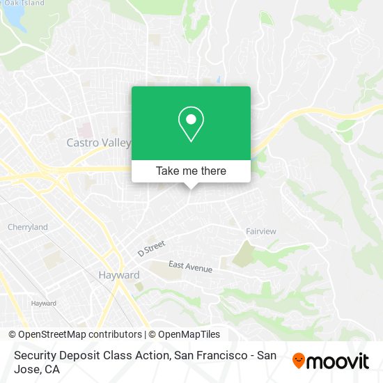 Security Deposit Class Action map