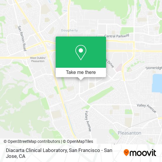 Mapa de Diacarta Clinical Laboratory