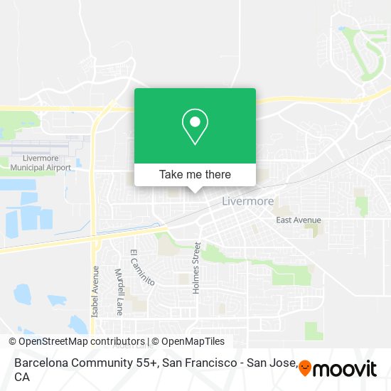 Barcelona Community 55+ map