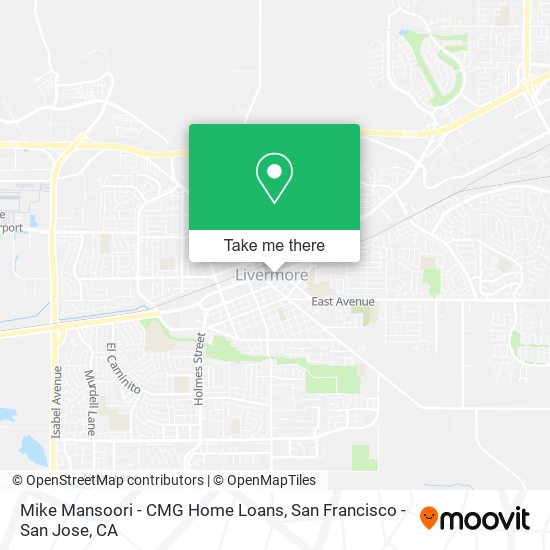 Mapa de Mike Mansoori - CMG Home Loans