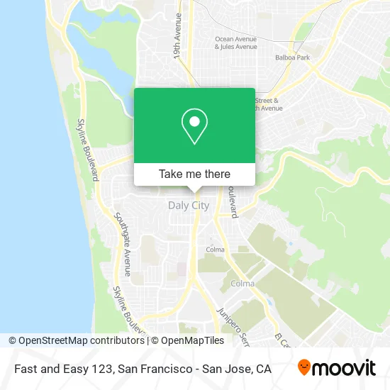 Fast and Easy 123 map