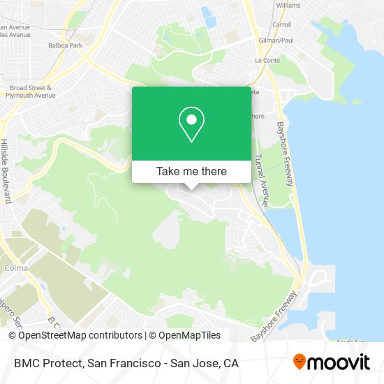 BMC Protect map