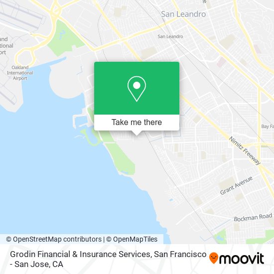 Mapa de Grodin Financial & Insurance Services