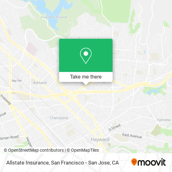 Mapa de Allstate Insurance