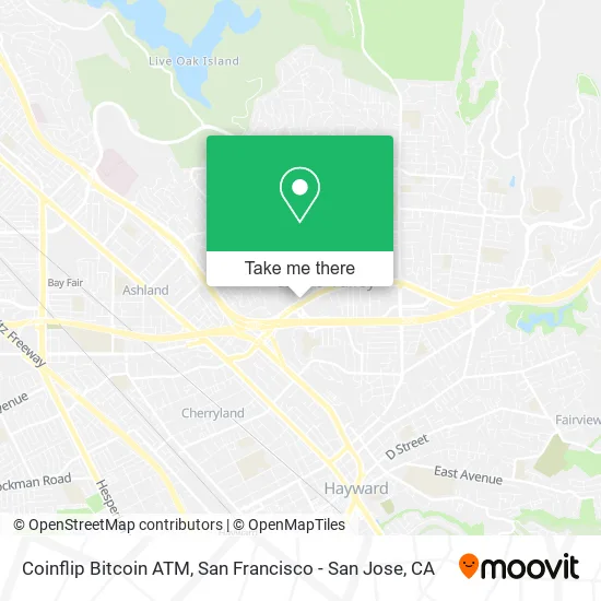 Coinflip Bitcoin ATM map
