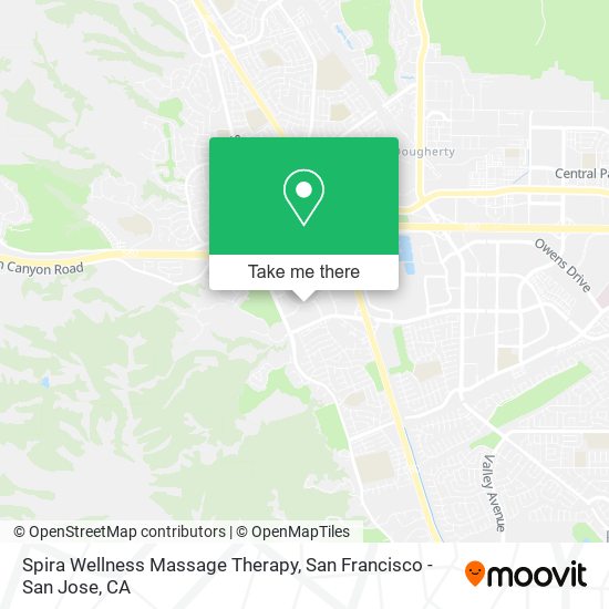 Spira Wellness Massage Therapy map