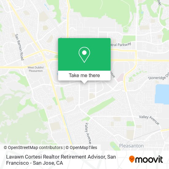 Lavawn Cortesi Realtor Retirement Advisor map