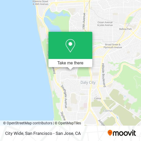 Mapa de City Wide